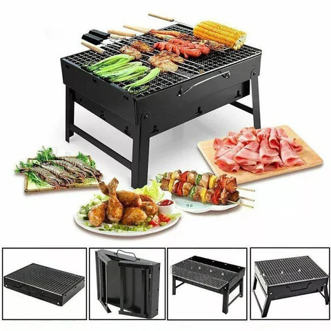 GrillGo™ – Arma tu parrilla en segundos y haz asados donde sea
