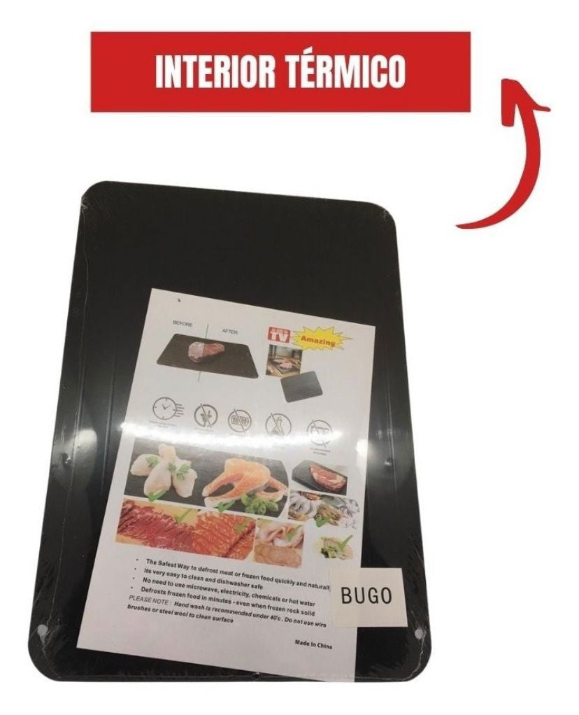 TablaDescongelax – Descongela carne, pollo o pescado hasta 3 veces más rápido.