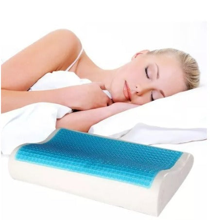 Almohada Ortopédica Memory Foam con Gel Refrescante