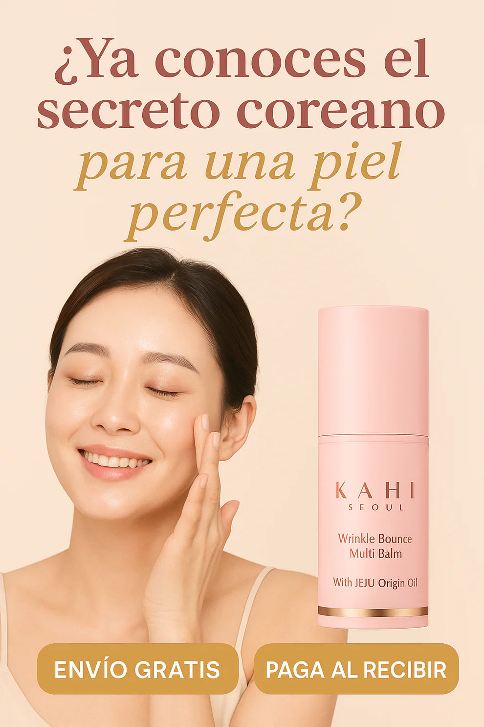 KAHI SEOUL - Bálsamo Colágeno + ADN de Salmón, DESDE COREA
