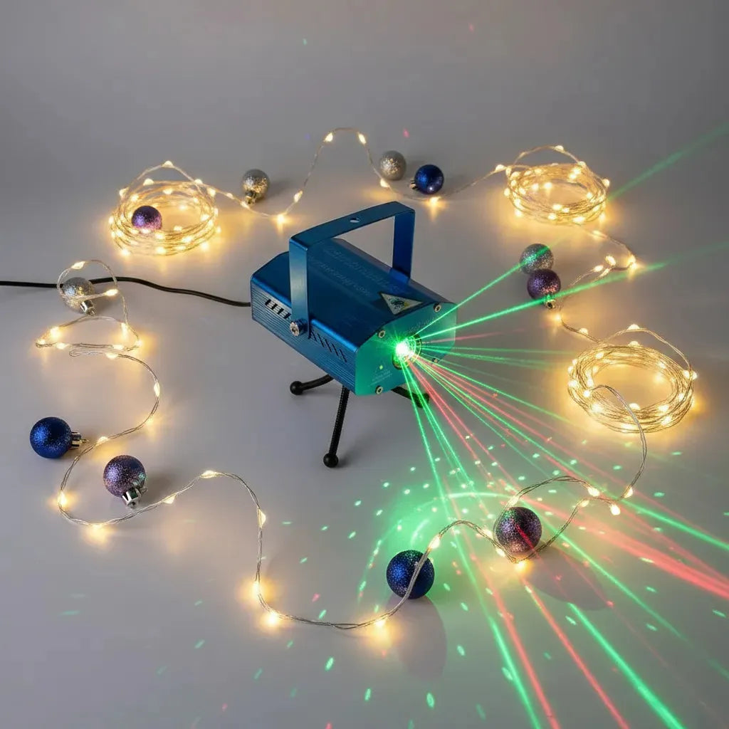 Proyector Navideño LED: ¡Convierte tu casa en un espectáculo de luces en segundos!