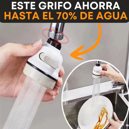 Grifo Giratorio 360° – Ahorra Agua y Gana Comodidad