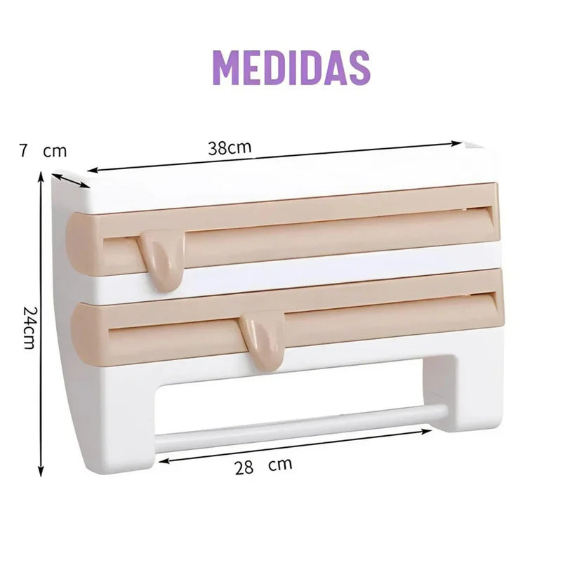 Organizador de cocina 4 en 1: dile adiós al desorden YA