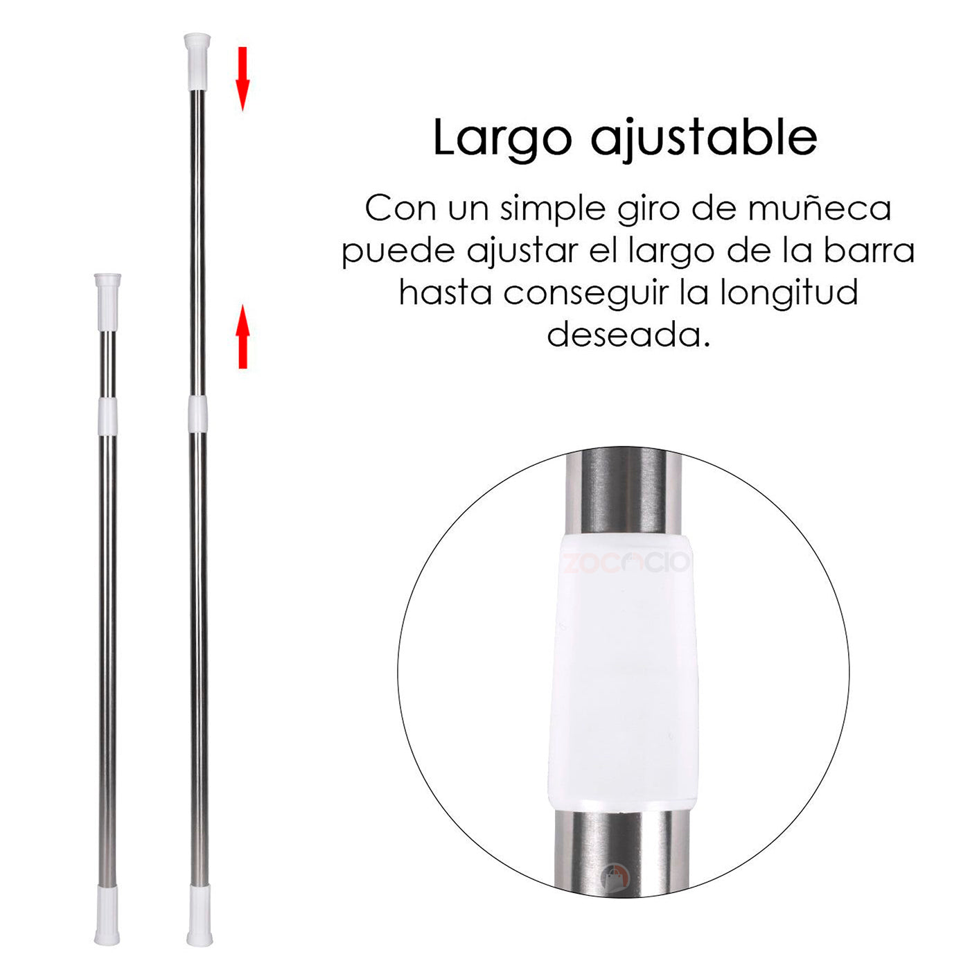 FlexiRod™ – Organiza tu espacio en segundos sin taladro