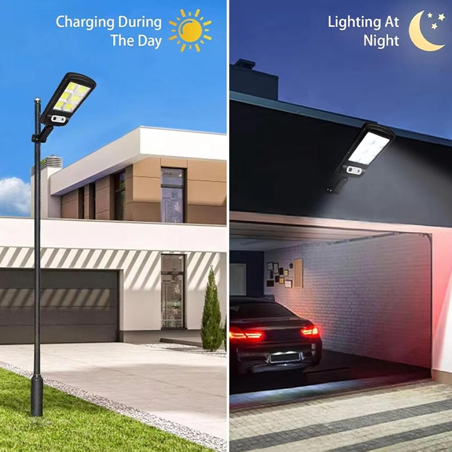 Lampara Solar con sensor IP67