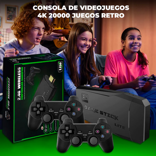 Consola Retro HDMI™ – Diversión clásica para tu TV en segundos