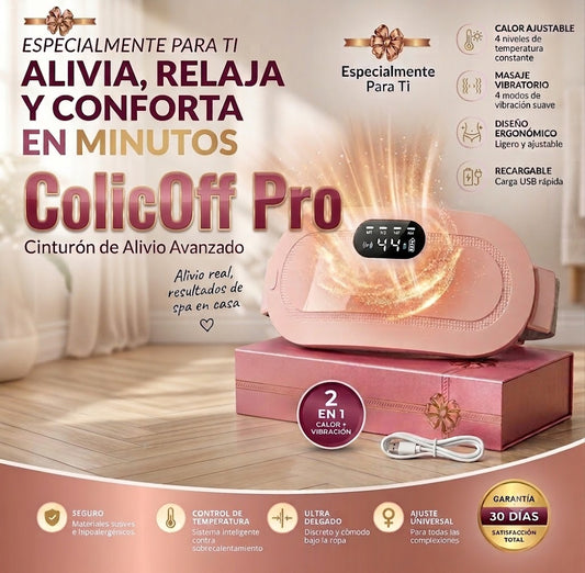 ColicOff Pro™ | Alivia cólicos menstruales y dolor abdominal