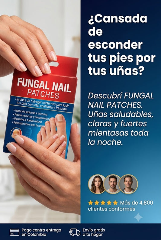 Podofix™ Express - Parches de Hidrogel Antifúngico 8H